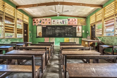 Classroom in Ghana (© malajscy / Fotolia.com)