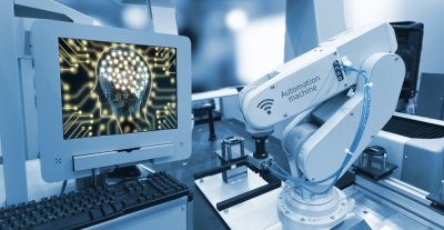 Industry 4.0 automation robot (© zapp2photo / Fotolia.com)